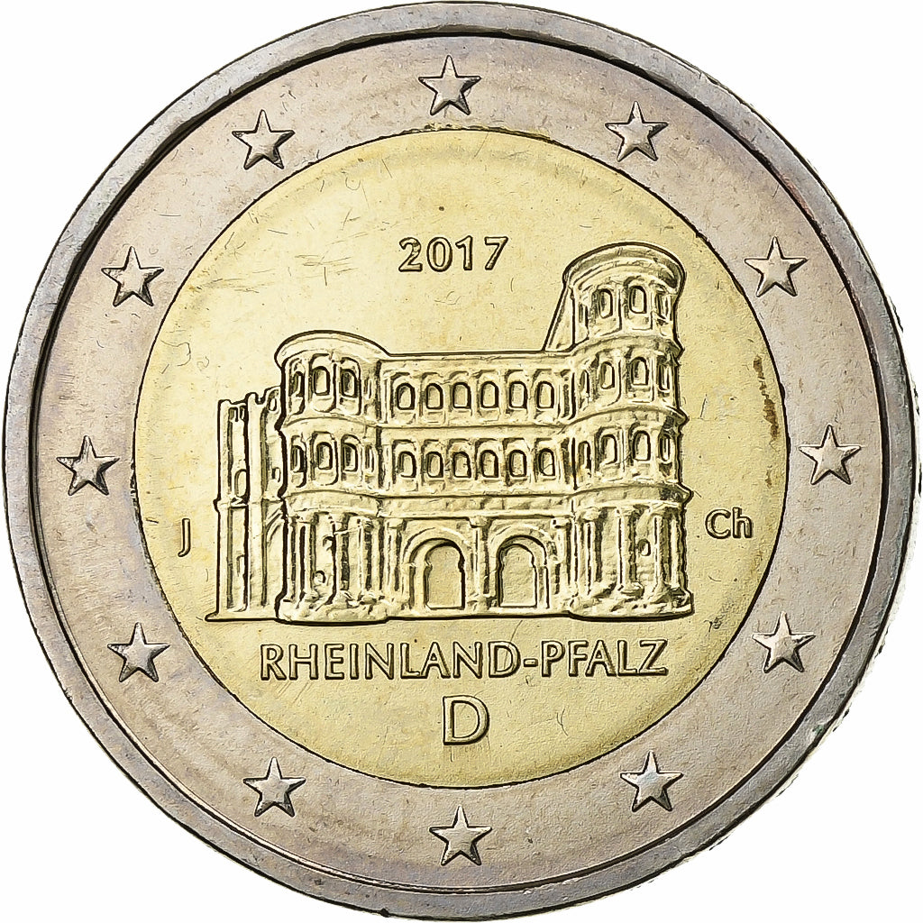 Germania,
Henri,
2 euro