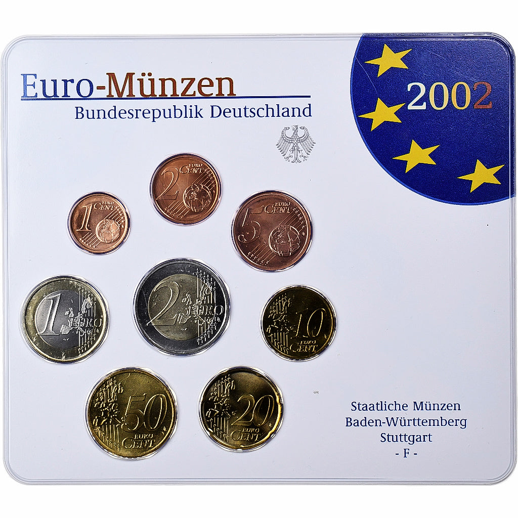 Germania,
1 cent la 2 euro,
BU