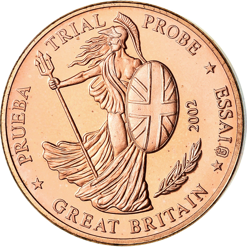 Marea Britanie,
2 cenți de euro,
2002