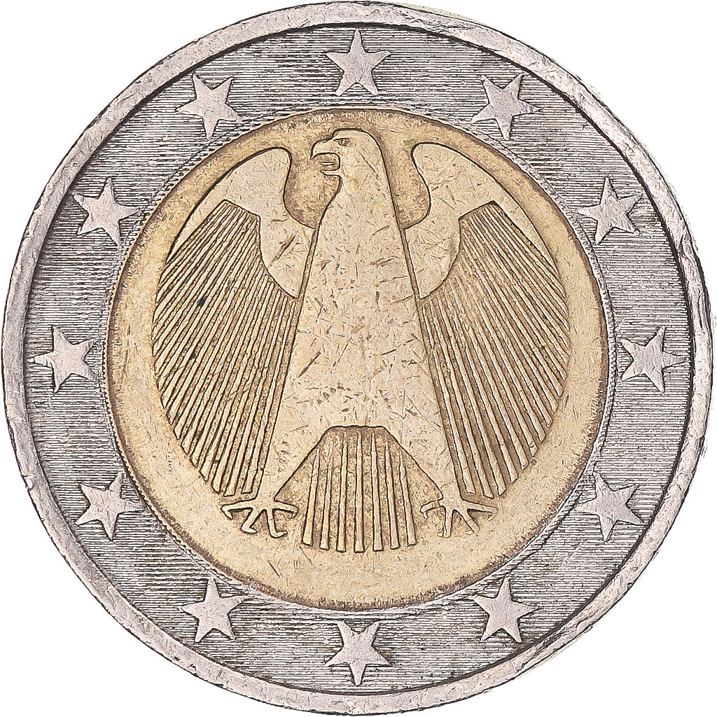 Germania,
2 euro,
Star Turning de probă cu avantaj de 2€