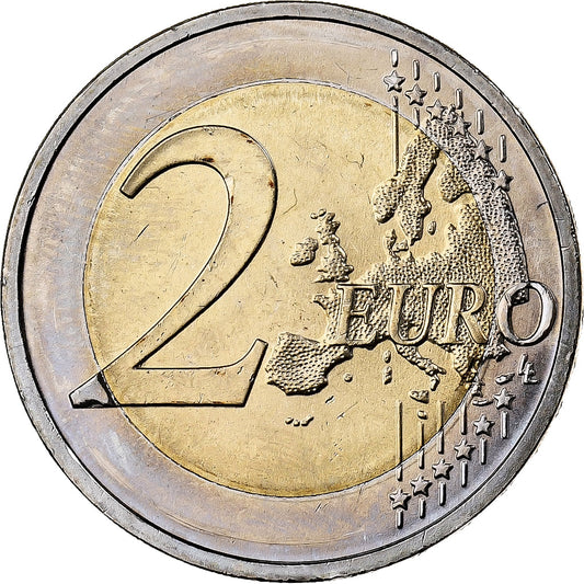 Germania, 
  
  2 euro, 
  
  Chute du mur de Berlin