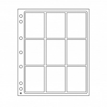 Folii pentru monede gradate LEUCHTTURM ENCAP, set 2 buc